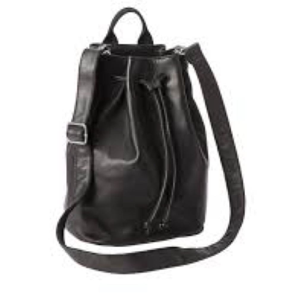7 Hills bucket bag , sold by athleta, leather